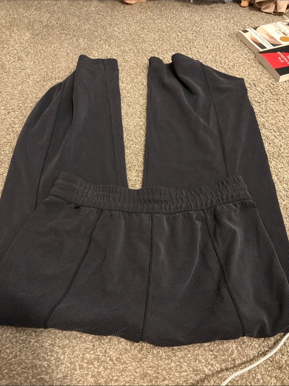 lululemon athletica ribbed Wide Leg Pants